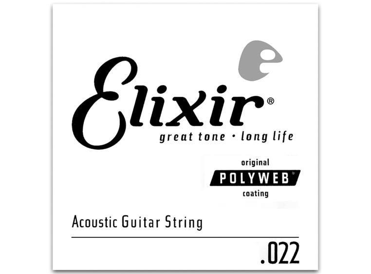 Elixir PWA22 Polyweb Acoustic .022 13122